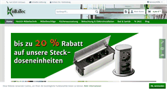 Desktop Screenshot of kuebatec.de