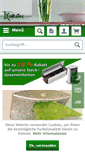Mobile Screenshot of kuebatec.de