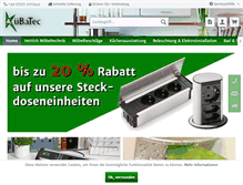 Tablet Screenshot of kuebatec.de